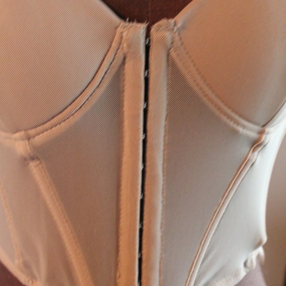 Corset Top Tan Size M - Picture 2 of 4